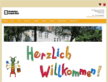Tablet Screenshot of bonifatiusschule-marl.de